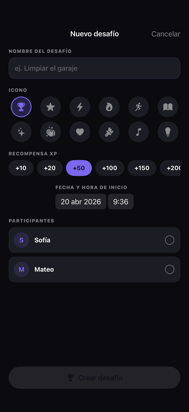 Create Family Challenge