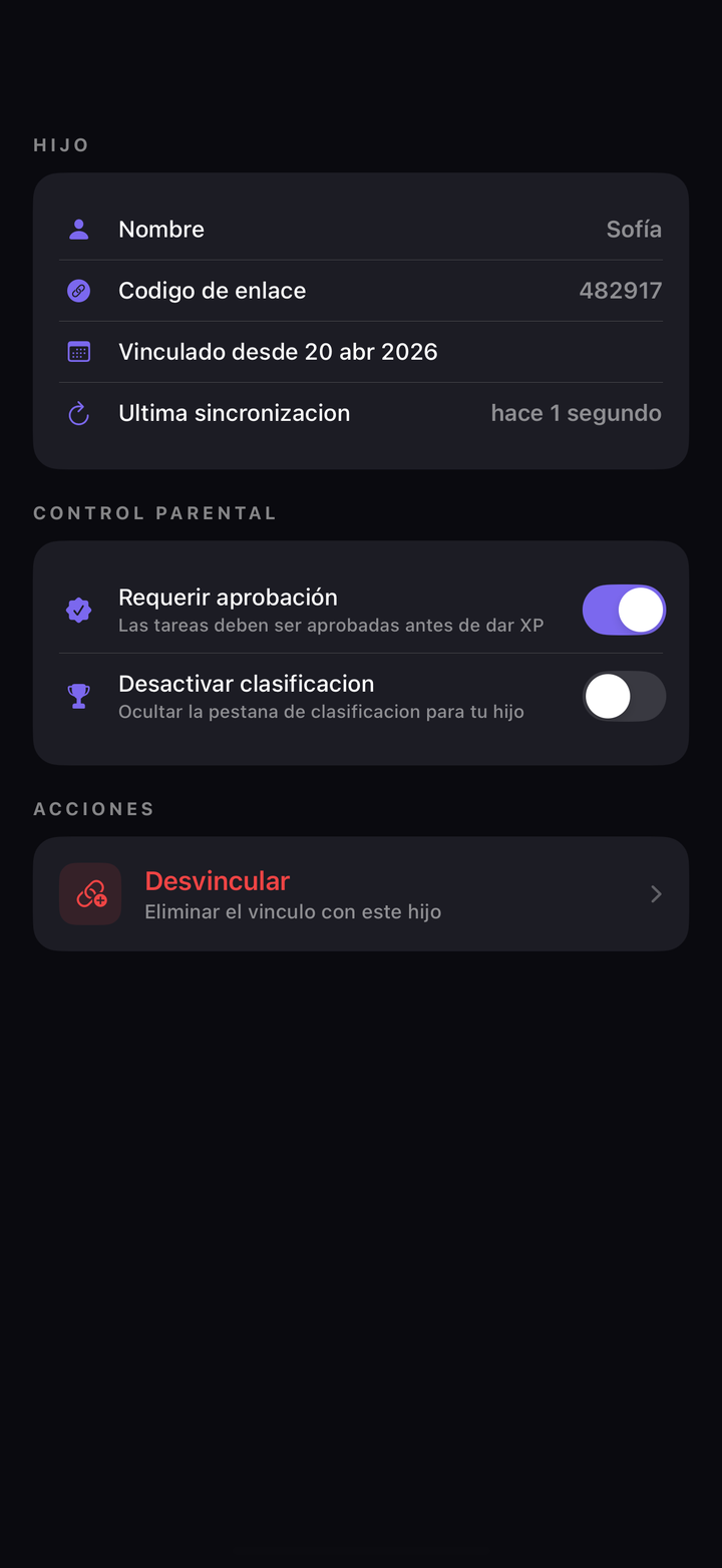 One-tap task approval